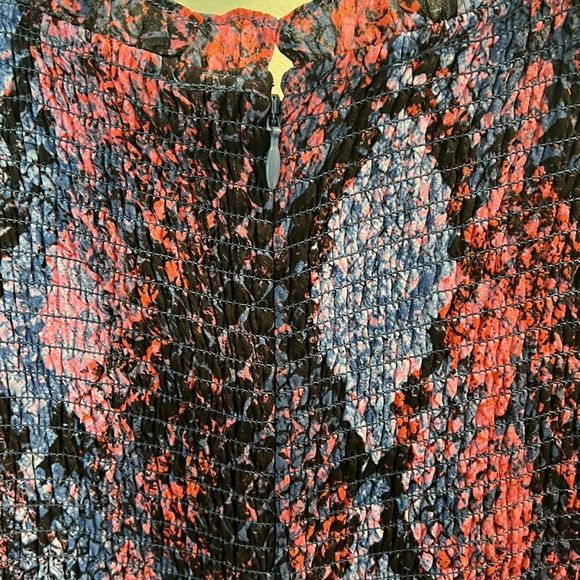 Parker Pink Purple and Black Snakeskin Dress XL - Picture 5 of 6